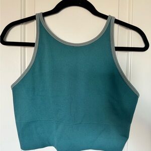 Aurora High Neck Crop Tank Camisole